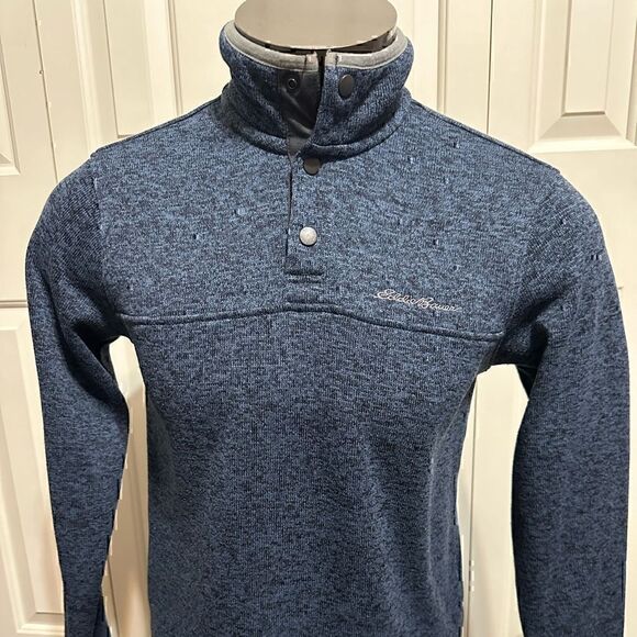 Eddie Bauer Mens Medium 1/4 Button Pullover - Picture 1 of 5